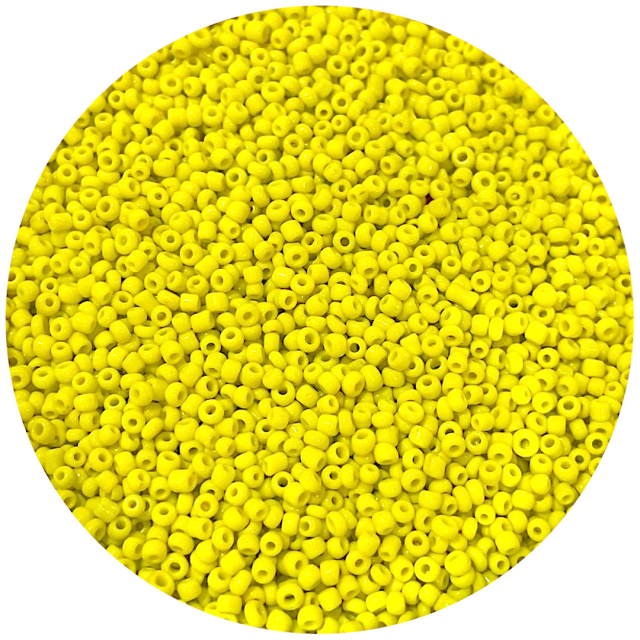 MOSTACILLAS 2X1.5MM OPACAS  - AMARILLO FLUO