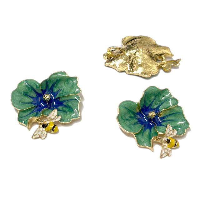 DIJE ESMALTADO FLOR 34X31MM