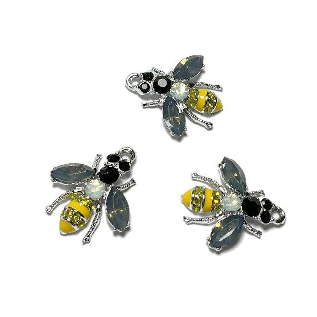 DIJE STRASS ABEJA 21MM