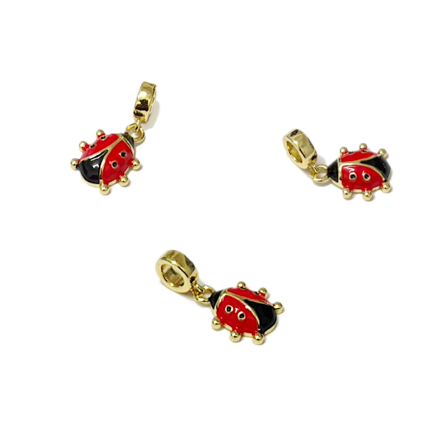 DIJE MARIQUITA - SAN ANTONIO 12X12MM - BAÑO DE ORO