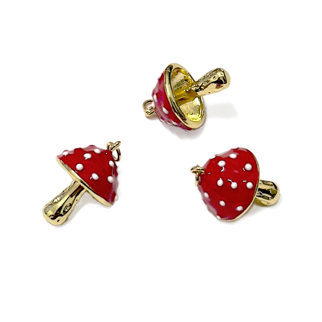 DIJE HONGO - HONGUITO 22X17MM - BAÑO DE ORO