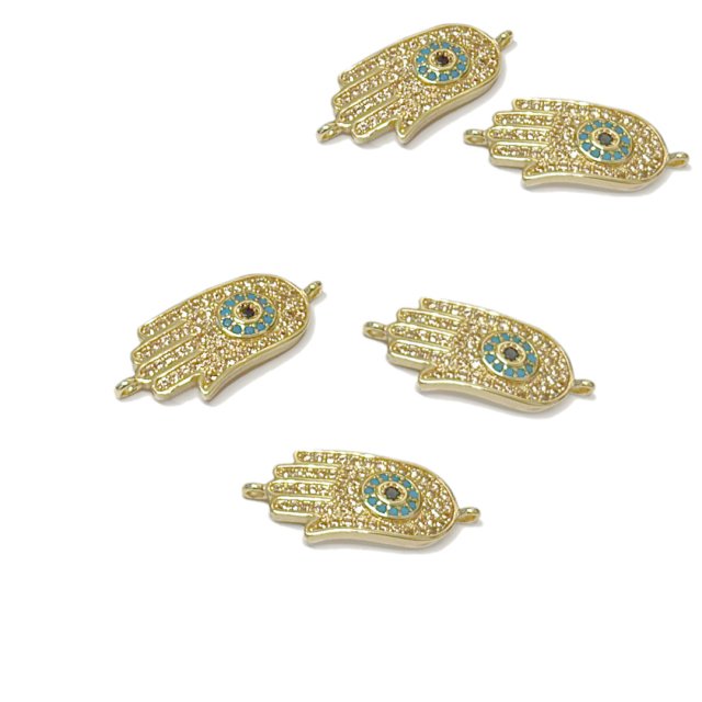 DIJE MANO 21X11MM - BAÑO DE ORO (SEPARADOR)