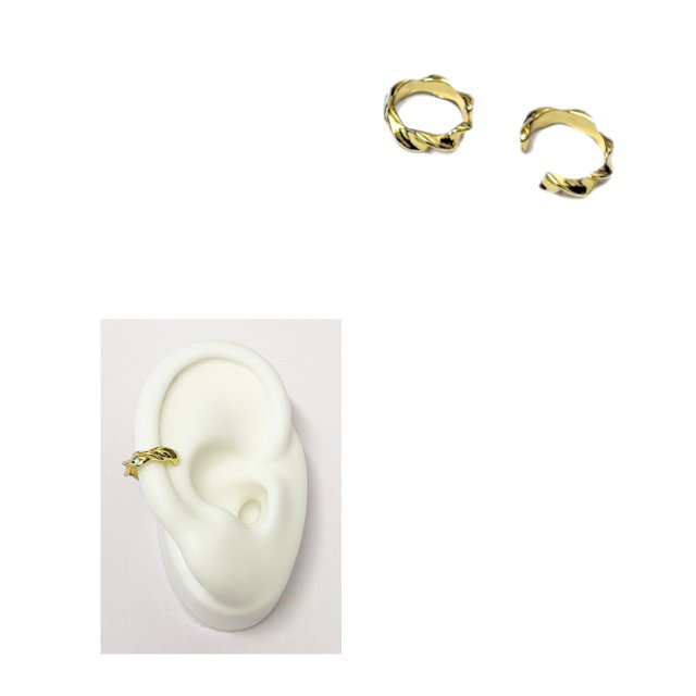 TREPADOR REGULABLE - CARAVANA TORNEADO 11X3MM - BAÑO DE ORO