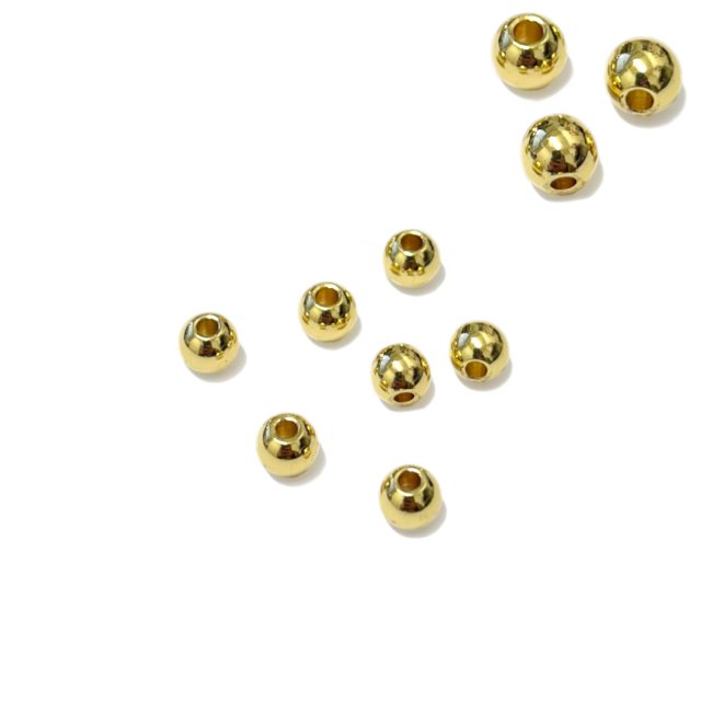 BOLITA 5MM - BAÑO DE ORO