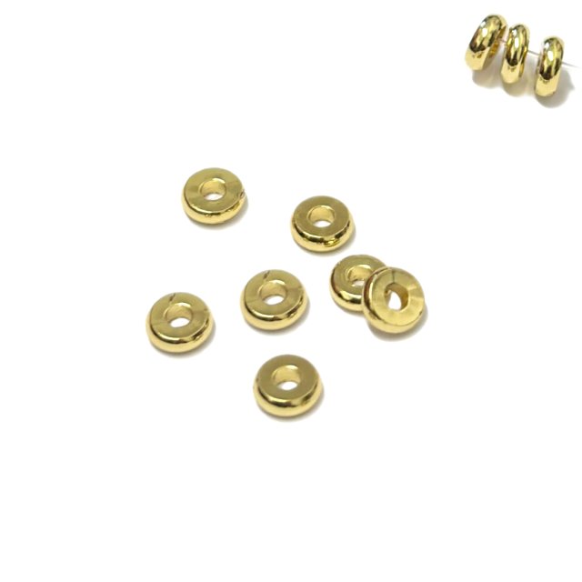 SEPARADOR DONA DISCO 5X2MM - BAÑO DE ORO