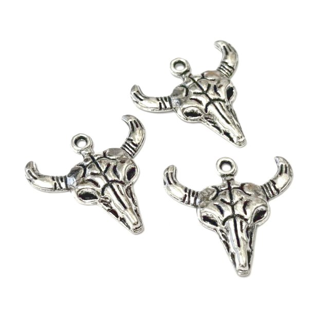 DIJE CRANEO CABEZA 2484 27X28MM