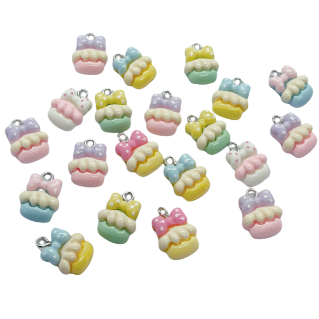 DIJE OBJETO MOÑA 14X13MM - SURTIDOS