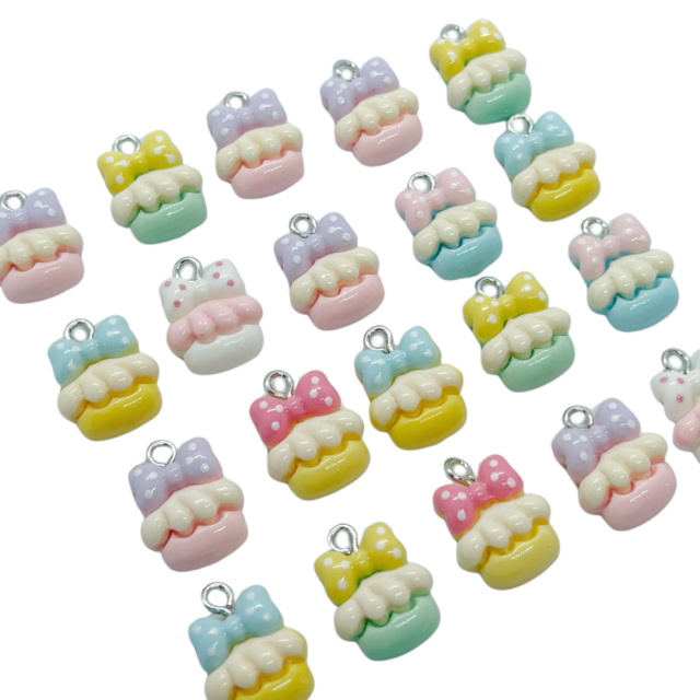 DIJE OBJETO MOÑA 14X13MM - SURTIDOS