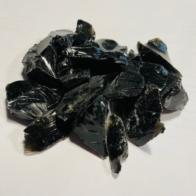 OBSIDIANA NEGRA RUSTICO - 100G