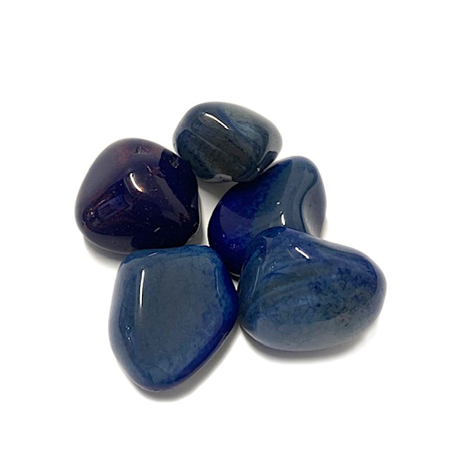 AGATA TEÑIDA AZUL - 100G