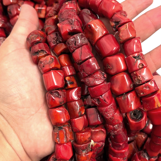 CORAL TUBITOS 10-15MM APROX (COLOR REALZADO CON TINTA)