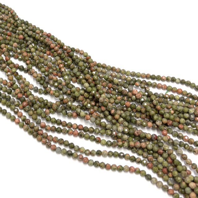 PIEDRAS BOLITAS 3MM FACETADAS - UNAKITA