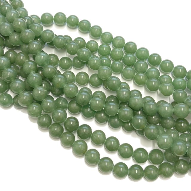 PIEDRAS BOLITAS 12MM - CUARZO VERDE