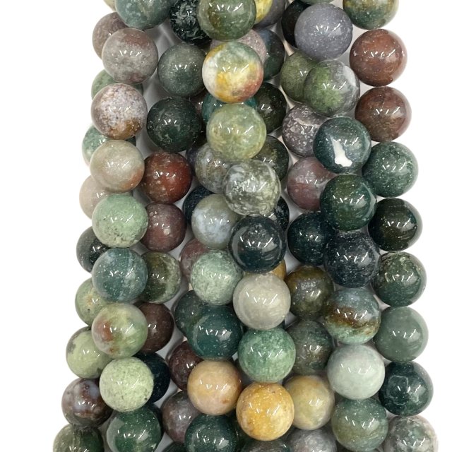 PIEDRAS BOLITAS 14MM - AGATA INDIA