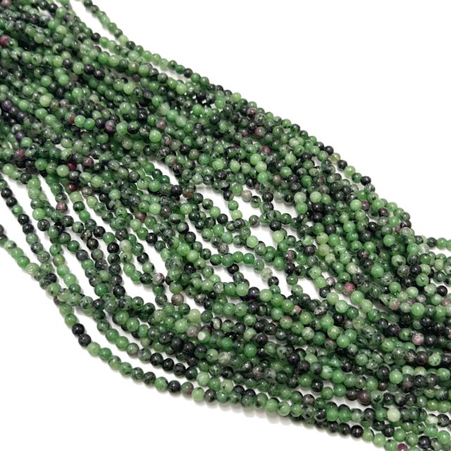 PIEDRAS BOLITAS 3MM - ZOISITA