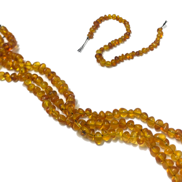 AMBAR 6X5MM - TIRA 19CM APROX (45UNIDADES APROX)