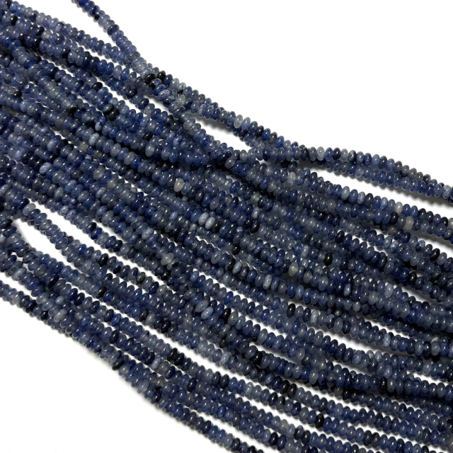 PIEDRAS DONA 4X2MM - AVENTURINA AZUL TEÑIDA