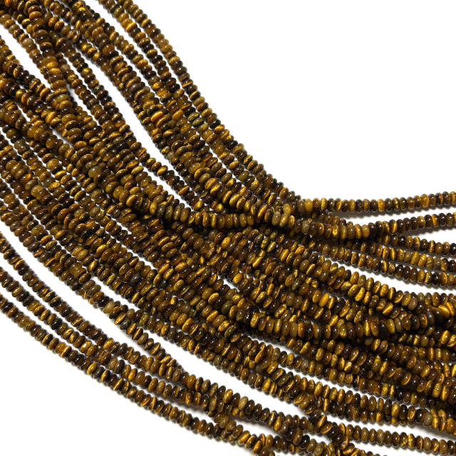 PIEDRAS DONA 4X2MM - OJO DE TIGRE