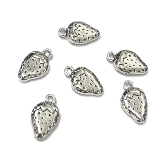DIJE COMIDA FRUTA FRUTILLA 3695 14X10MM