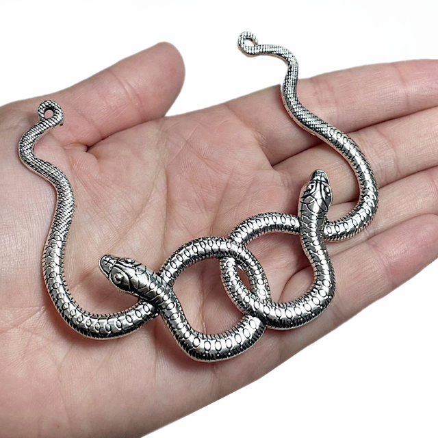 DIJE SERPIENTE DOBLE 3846 87X75MM