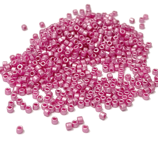 MOSTACILLAS MATUBO 10/0 (2MM) METALICAS - ROSADO