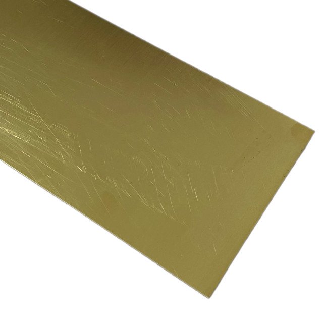 CHAPA LATON-BRONCE 0.75MM SEMI DURA - 0.6X2.00M=7.8KG0
