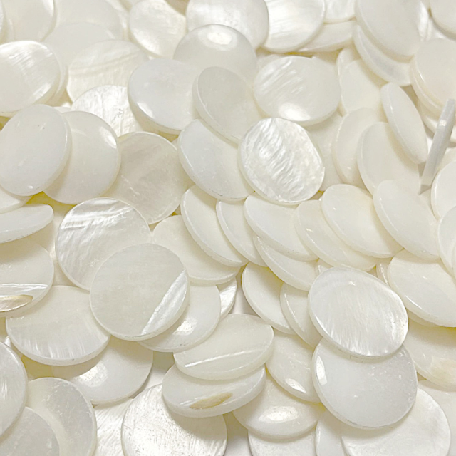 DIJE CABUJON NACAR CIRCULO 18MM