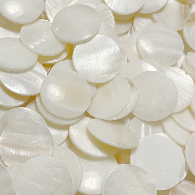 DIJE CABUJON NACAR CIRCULO 25MM