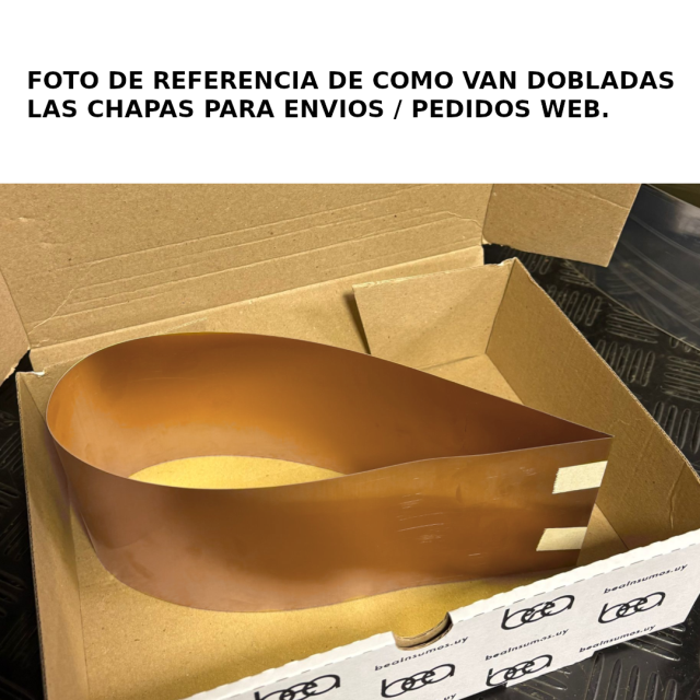 CHAPA COBRE 0.5MM - 0.60X2.00M=5.460KG