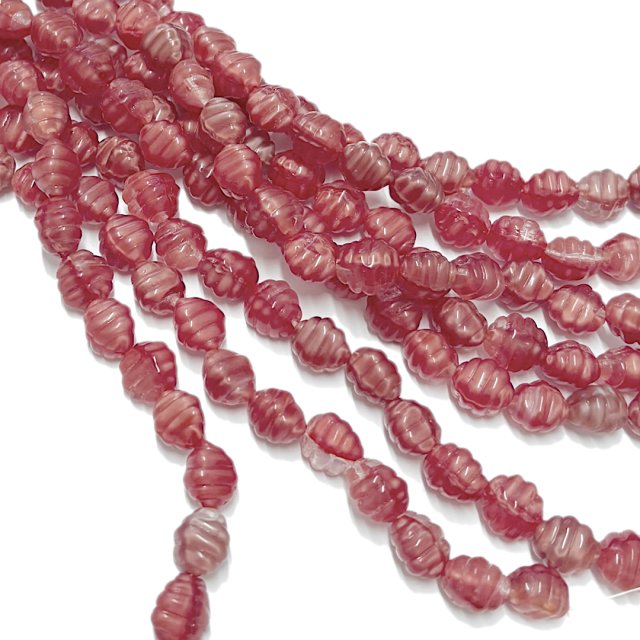 CRISTAL CHECO ROJO 12X11MM (X TIRA)