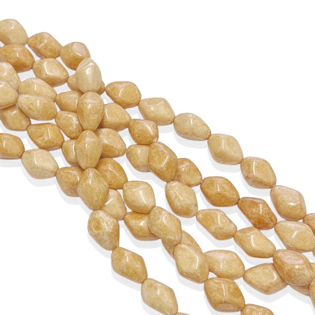 CRISTAL CHECO BEIGE ROMBO 19X13MM