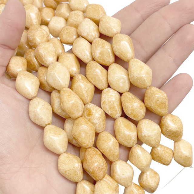CRISTAL CHECO BEIGE ROMBO 19X13MM