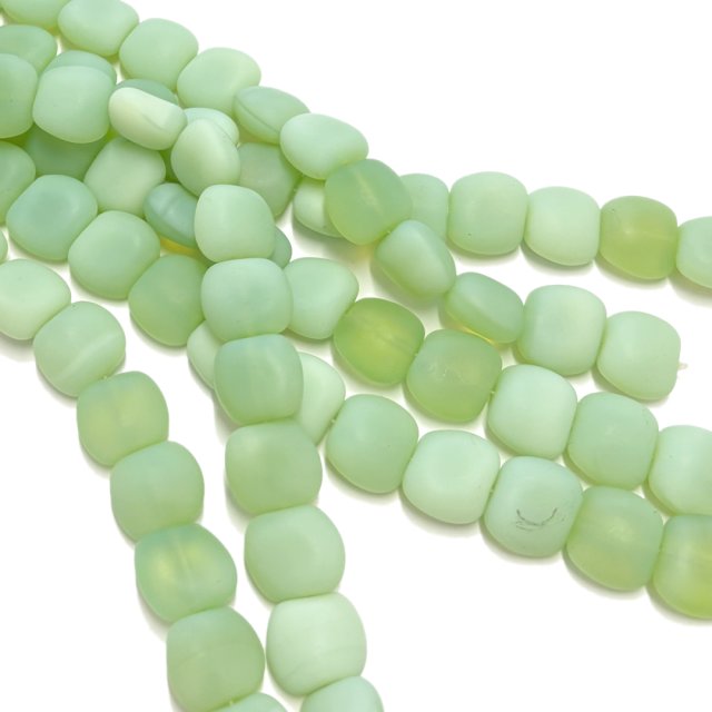 CRISTAL CHECO VERDE 15X17MM