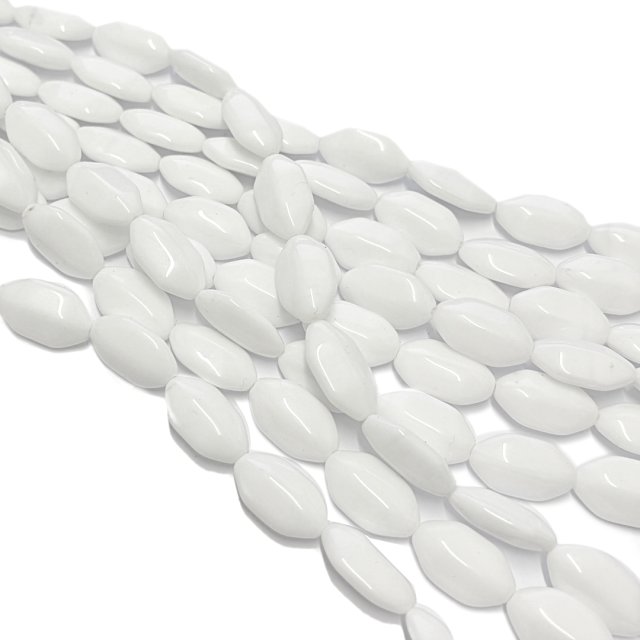 CRISTAL CHECO BLANCO BL02 18X10MM (X TIRA)
