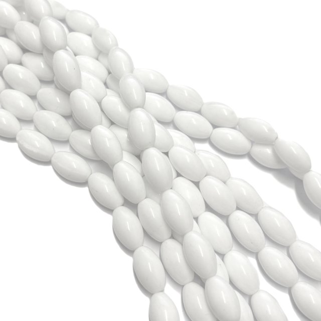 CRISTAL CHECO BLANCO OVAL BL07 18X11MM (X TIRA)