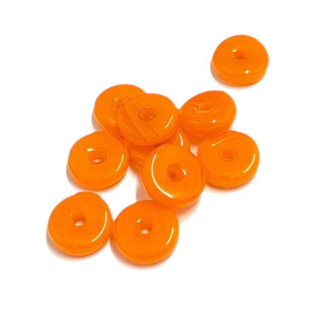 CRISTAL CHECO NARANJA NB05 15X5MM - DONA