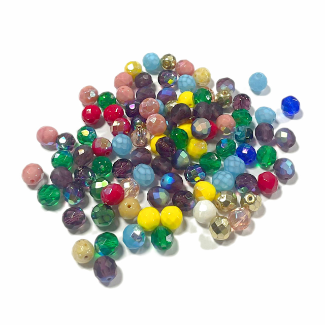 CRISTAL REDONDO 8MM - SURTIDOS