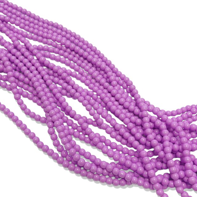 PERLAS VIDRIO PLENO 6MM - 11 VIOLETA
