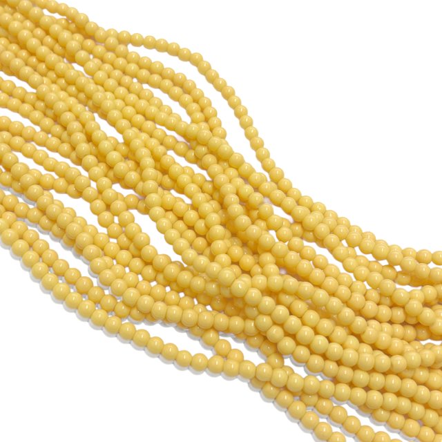 PERLAS VIDRIO PLENO 6MM - 21 AMARILLO / MOSTAZA