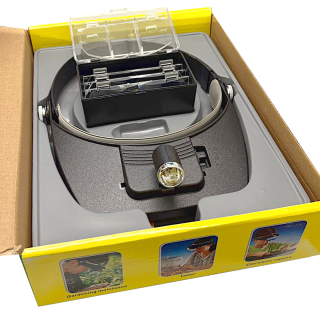 LENTES VINCHA - LUPA INTERCAMBIABLE (SIN LUZ)