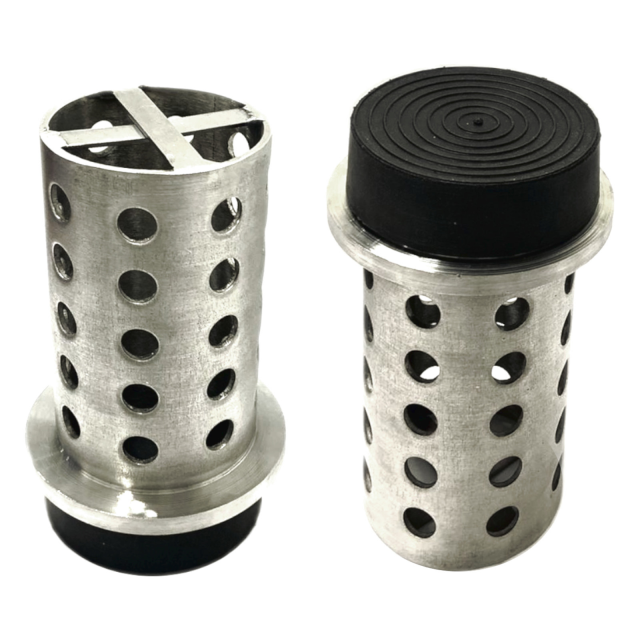 FRASCO PARA YESO CON GOMA 7.5X16CM