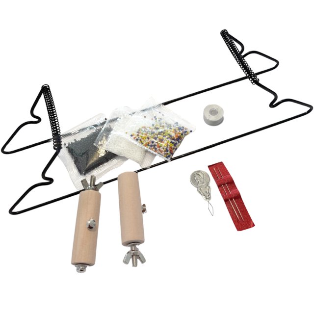 ENHEBRADOR TELAR PARA MOSTACILLAS Y MIYUKI