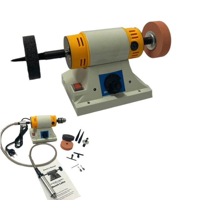 TORNO DE BANCO COMPLETO CON ACCESORIOS