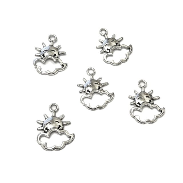 DIJE CIELO SOL Y NUBE 5419 17X15MM