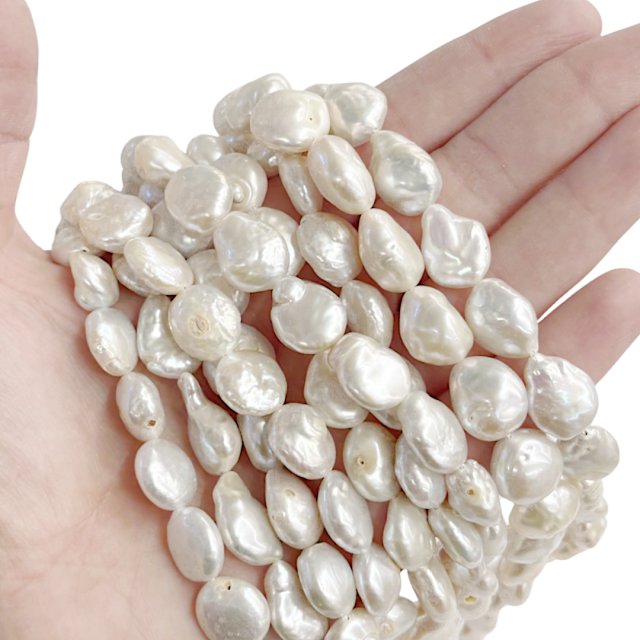 PERLAS DE RIO 16X13MM APROX