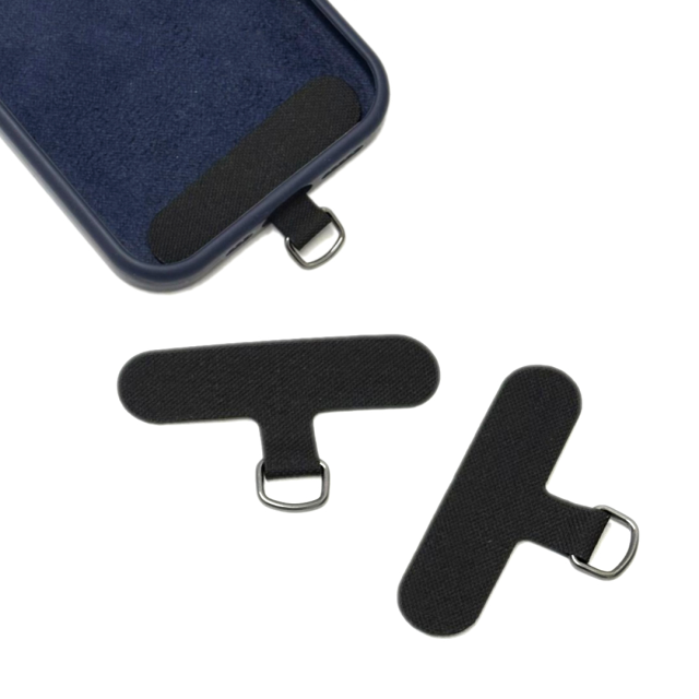 BASE CON PESTAÑA PARA CORREA DE CELULAR - CON ARGOLLA