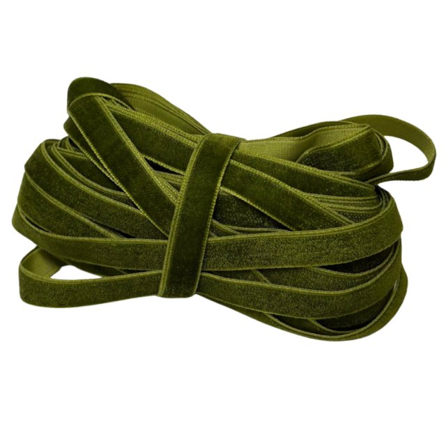 CINTA TERCIOPELO 10MM - 35 VERDE