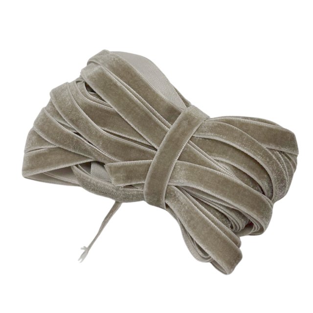 CINTA TERCIOPELO 10MM - 60 GRIS