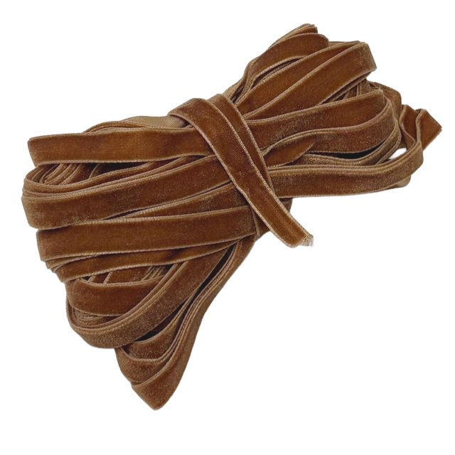 CINTA TERCIOPELO 10MM - 68 MARRON