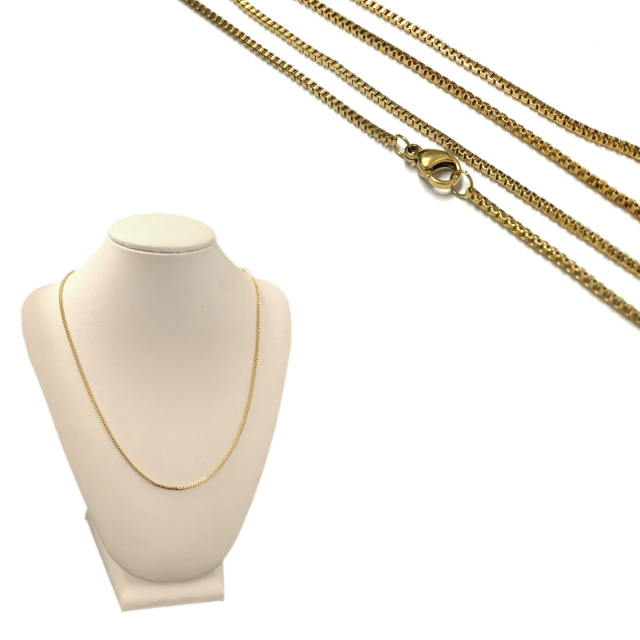 CADENA ACERO ARMADA CUADRADA 1.5MM - 60CM